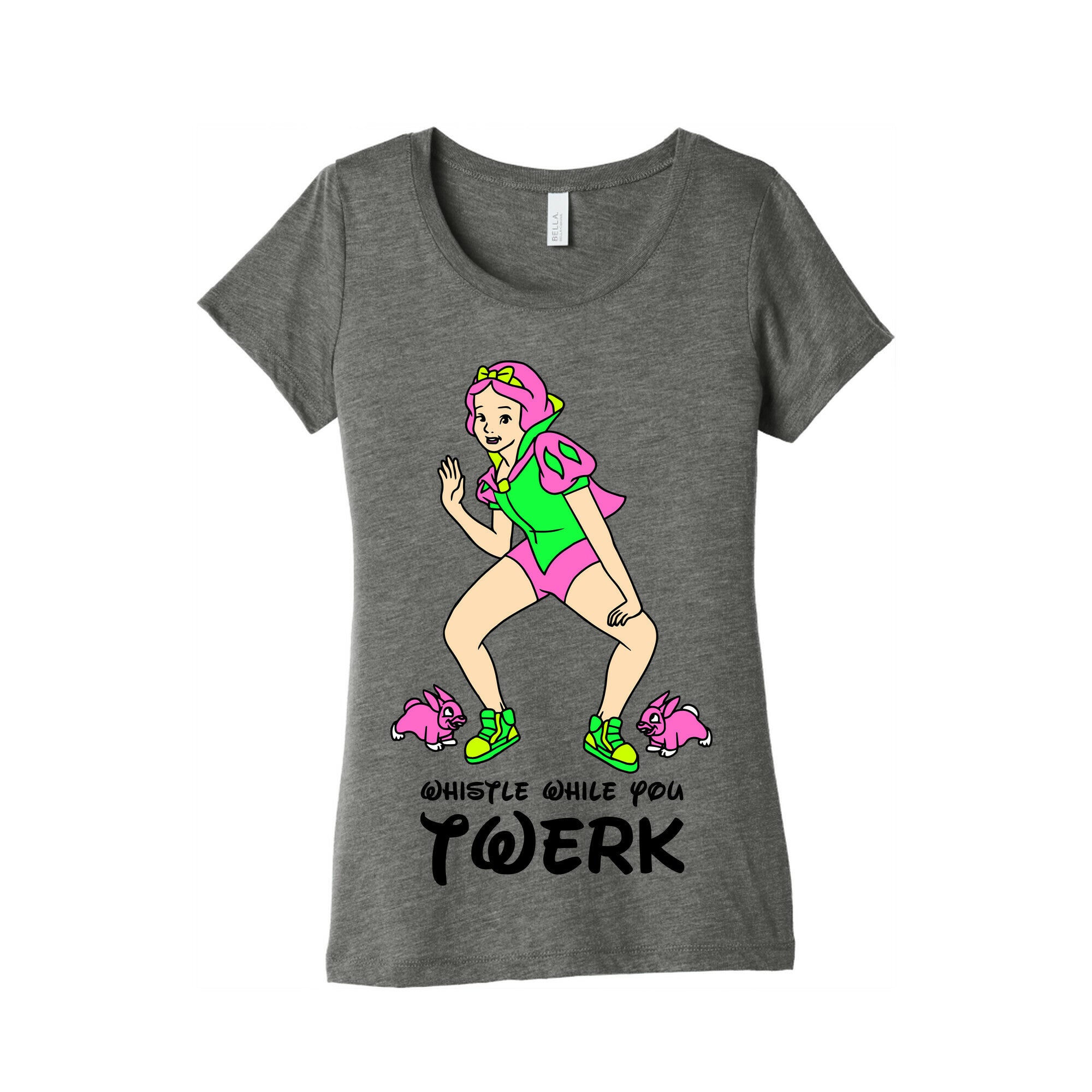 Whistle While You Twerk Women's Triblend Tee